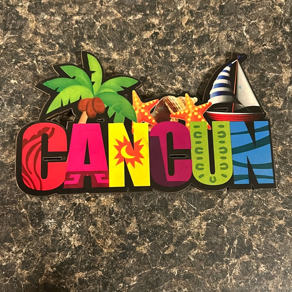 Cancun Magnet Free with Purchase